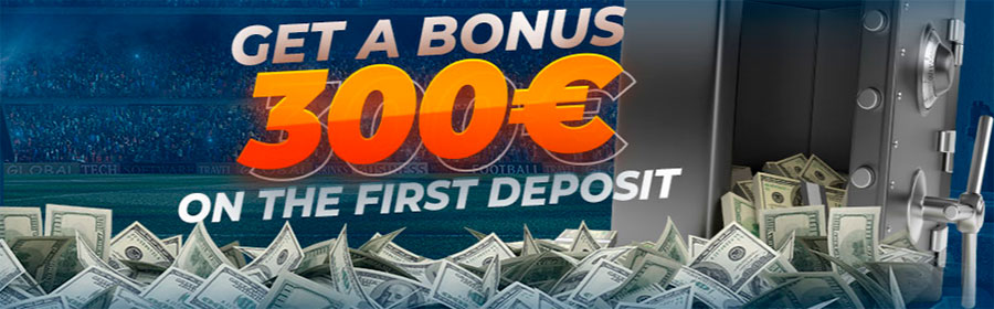 bonus on the first deposit